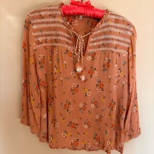 women’s Boho Top